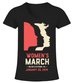 WOMEN'S MARCH 2019 DOYLESTOWN PA SHIRT