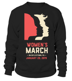 WOMEN'S MARCH 2019 DOYLESTOWN PA SHIRT