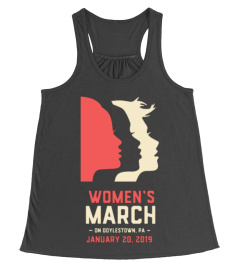 WOMEN'S MARCH 2019 DOYLESTOWN PA SHIRT