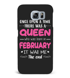Once upon a time there was a Queen who was born in February. It was me. The end!