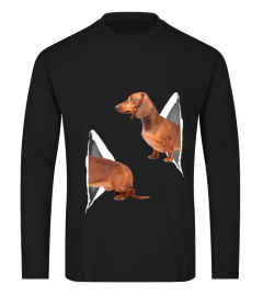 Dachshund Tear Ladies T-Shirt