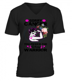 cancer soory warrior shirt