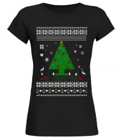 Chemistry Chemistree Science Ugly Christmas Sweater T-shirt
