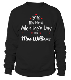 FIRST VALENTINE'S DAY - CUSTOM T-SHIRT