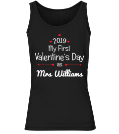 FIRST VALENTINE'S DAY - CUSTOM T-SHIRT