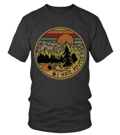 VINTAGE CAMPING I HATE PEOPLE