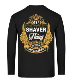 IT'S A SHAVER THING YOU WOULDN'T UNDERSTAND