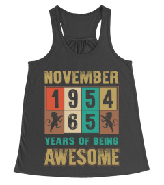 November 1954 65 Years Of Being Awesome