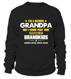 RETIRED GRANDPA - CUSTOM T-SHIRT