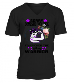domestic violence soory warrior shirt