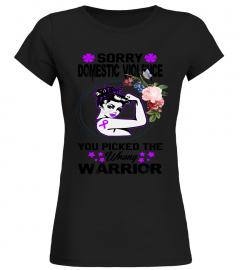 domestic violence soory warrior shirt