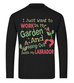 GARDEN AND LABRADOR 