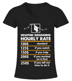 GRAPHIC DESIGNING HOURLY RATE
