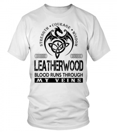 LEATHERWOOD - My Veins Name Shirts