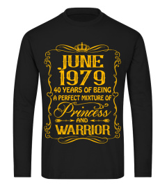 June 1979 40 Years Of Princess and Warrior T Shirts