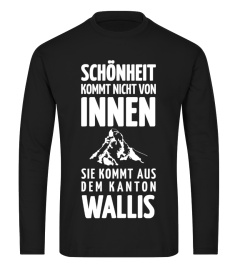 Schönheit kommt aus dem Kanton Wallis