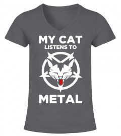 MY CAT LISTENS TO METAL