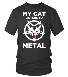 MY CAT LISTENS TO METAL