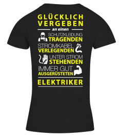 Glücklich vergeben an einen Elektriker