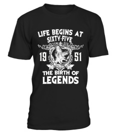 LIFE BEGINS AT SIXTY-FIVE