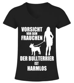 Bullterrier - Vorsicht vor Frauchen