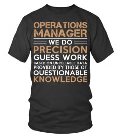 OPERATIONS MANAGER - Limited Edition