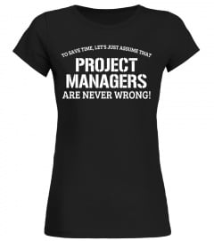 Limited Edition PROJECT MANAGER T-Shirt/Hoodie
