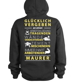 Glücklich vergeben an einen Maurer