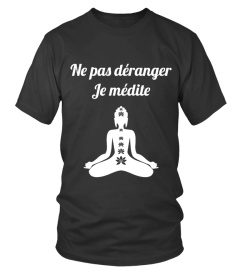 Ne pas déranger je médite