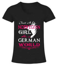 NORWEGIAN GIRL in GERMAN WORLD
