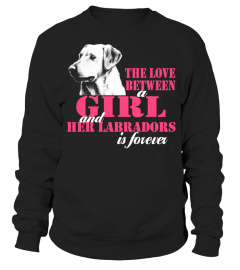 GIRL AND HER LABRADORS