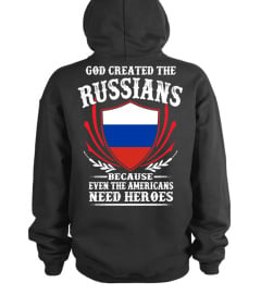 GOD CREATED THE RUSSIANS ...