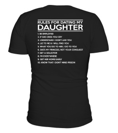 RULES FOR DATING MY DAUGHTER