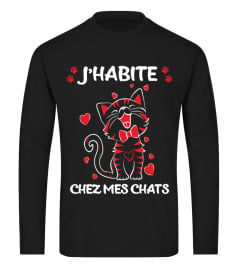 J'HABITE CHEZ MES CHATS