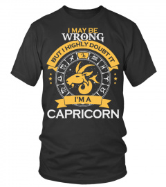 Capricorn Wrong!