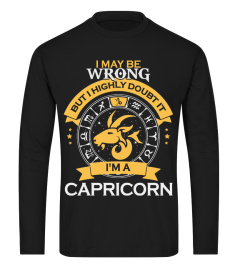 Capricorn Wrong!