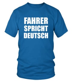 Fahrer spricht Deutsch