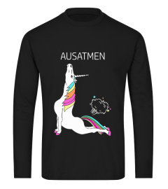 Yoga Einhorn Ausatmen