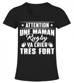 Edition Limitée Maman Rugby T-shirt