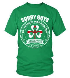 Sorry St Patrick - LIMITED