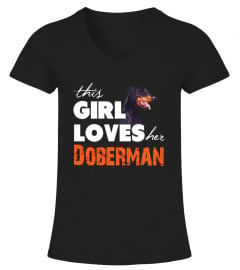 THIS GIRL LOVES HER DOBERMAN - 04.JULI