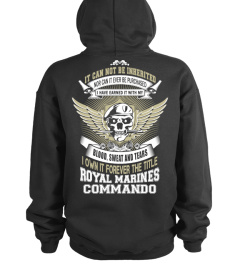 Royal Marines Commando Proud