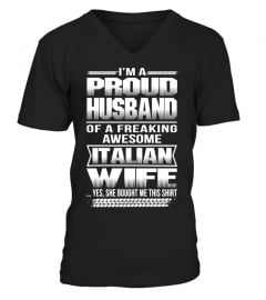 PROUD HUSBAND - ITALIAN WIFE