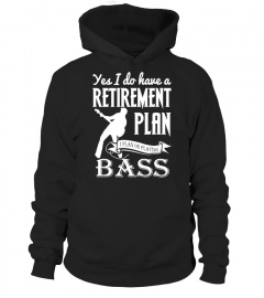 LOVE BASS shirt, Retirement plan i plan on Playing Bass t-shirt, Bassist guitar, Bass lover gift, bass player christmas t-shirt
