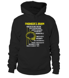 Engineers Brain Funny T Shirt