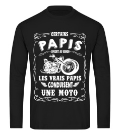 Les Vrais Papis Conduisent Une Moto