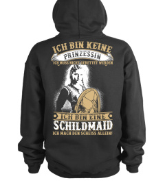 SCHILDMAID NICHT PRINZESSIN - GOLD -r