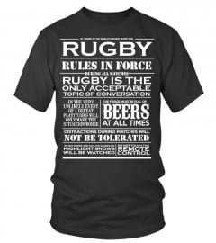 Rugby Rules in Force.