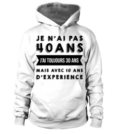 ❤ JE N'AI PAS 40 ANS ! ❤