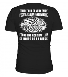 Edition Limitée Tracteur t-shirt